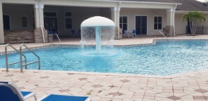 Pool - Beautiful house with lake view near disney (Kissimmee)