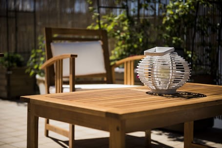 Terrace/patio. Stay with Comfort Double room with en suite bathroom and balcony.