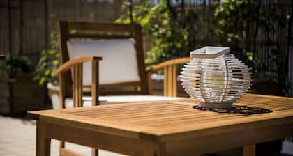 Stay with Comfort Double room with en suite bathroom and balcony.