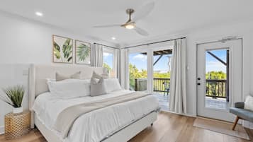 3 habitaciones, tabla de planchar con plancha y cuna de viaje