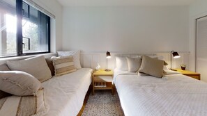 2 chambres, fer et planche à repasser, Wi-Fi gratuit, draps fournis