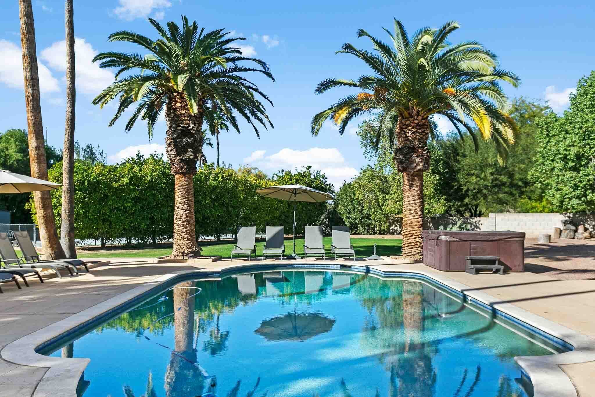 Piscine chauffée