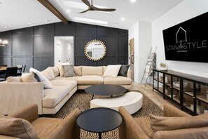 TV, table football, ping pong, books