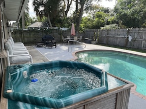 Terrace/patio - Cozy 2- bedroom 2 bathroom in Vero Beach. (Vero Beach)