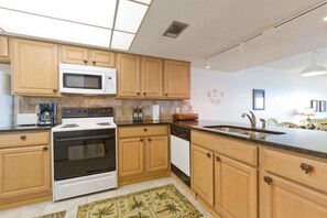 Condo, 2 Bedrooms | Private kitchen - Beach House I 502 by Padre Island Rentals (South Padre Island)