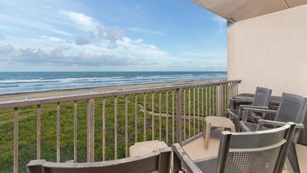 Condo, 2 Bedrooms | Balcony - Beach House I 502 by Padre Island Rentals (South Padre Island)