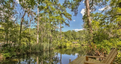 Watch the Manatees Swim by from This Peaceful Retreat with a Private Dock