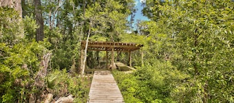 Watch the Manatees Swim by from This Peaceful Retreat with a Private Dock