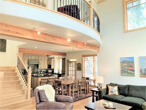 TV, fireplace - Summit Rose Escape • Theater Rm • Gourmet Kitchen (Frisco)