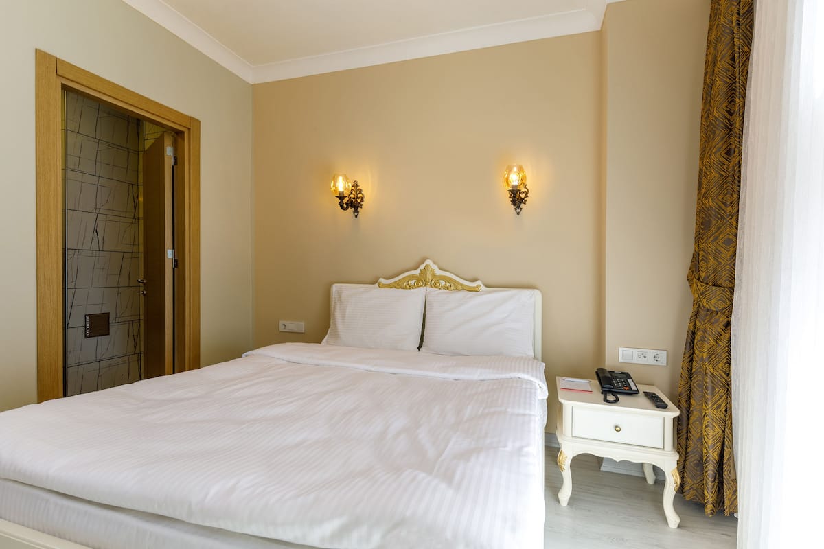 Hypo-allergenic bedding, free minibar items, individually decorated
