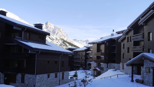 Exterior - Cozy apt at the slopes, balcony, ski locker (Méribel)