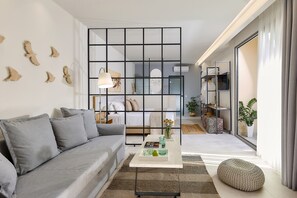 Suite Exécutive | Draps italiens Frette, literie de qualité supérieure