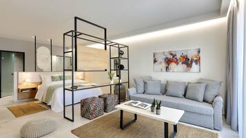 Suite ejecutiva | Sábanas italianas Frette y ropa de cama de alta calidad