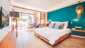 Ocean Room | Ropa de cama de alta calidad, minibar, escritorio y wifi gratis