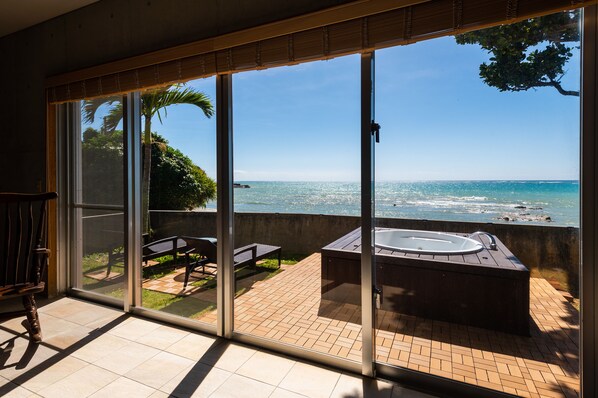 Pine House in Ginoza, Non Smoking (Beach Front) | Living area - Pine House in Ginoza (Ginoza)