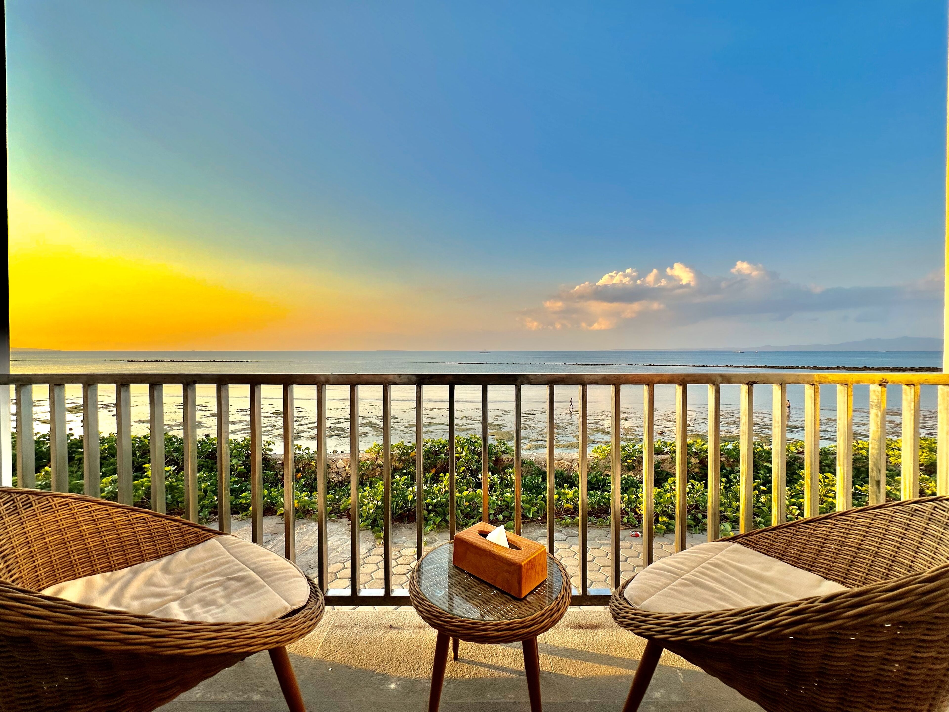 家庭套房, 1 间卧室, 阳台, 临海 | 露台