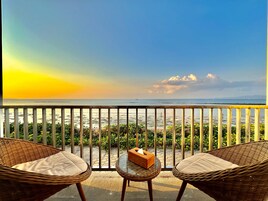 Family Suite, 1 Bedroom, Balcony, Sea Facing | Terrace/patio