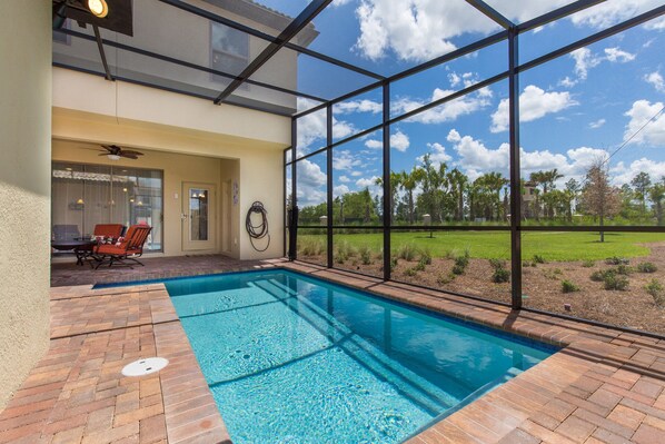 Deluxe Townhome, 5 Bedrooms | Terrace/patio - The Majorca at Windsor Westside (Kissimmee)