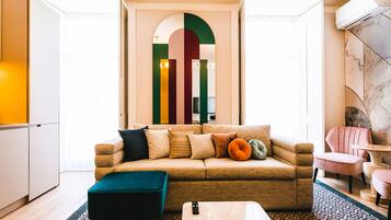 Superior Apartment, 2 Bedrooms, City View | In-room safe, soundproofing, iron/ironing board, free WiFi