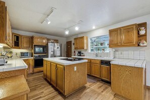 Stovetop, dishwasher