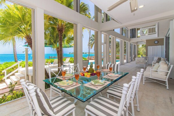 Outdoor dining