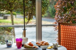 Daily buffet breakfast (EUR 15 per person) - Domaine de l'Echassier, The Originals Relais (Chateaubernard)