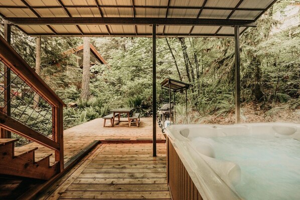Cabane, 4 chambres | Salle de bain | Serviettes fournies