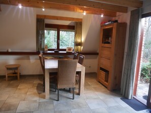 Dining - Luxurious and cozy house in National Park the Hoge Kempen, near Maastricht (Lanaken)