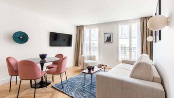 Fernseher, Arbeitsbereiche, Drucker