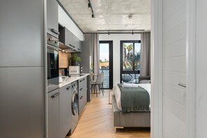 1 bedroom, iron/ironing board, WiFi, bed sheets - Brand New Studio Apartment | DSTV | Fibre|WiFi (Cape Town)