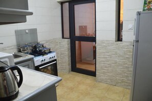 Apartment, 2 Queen Beds | Private kitchen | Fridge, microwave, oven, stovetop - Two Bedrooms Apartment Douala Camer With Nice View (Douala)