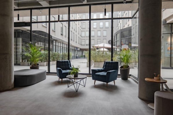 Lobby sitting area