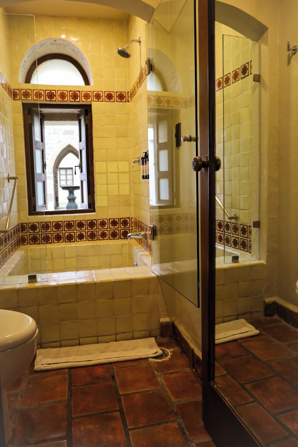 luxury room | bathroom | shower, towels