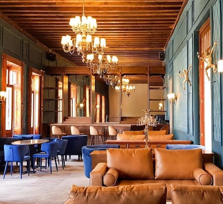 Bar (en la propiedad). Hotel San Francisco Tlaxcala