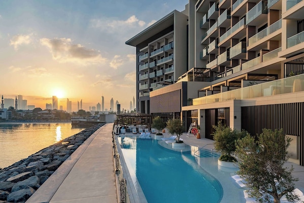 Outdoor pool, open 8:30 AM to 8:00 PM, sun loungers