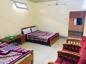 Standard Triple Room | Iron/ironing board, free WiFi - Bagh Bala Hotel (Swat)