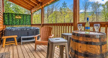Spacious Cabin • Sleeps 30 • Pool • Hot Tub • Dogs