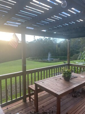 Outdoor dining