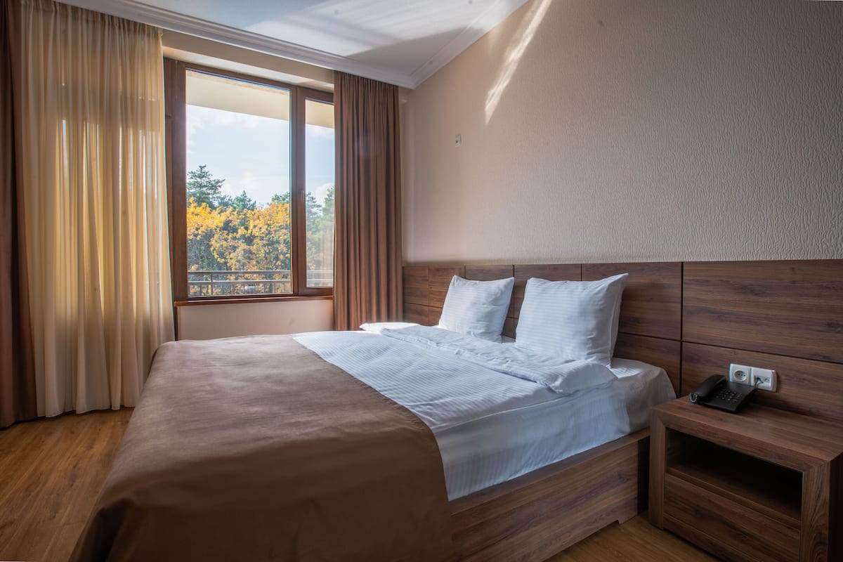 Udsigt fra balkon