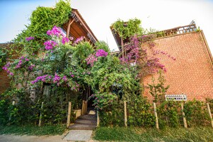 Facciata della struttura