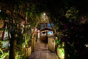 Fachada de la propiedad