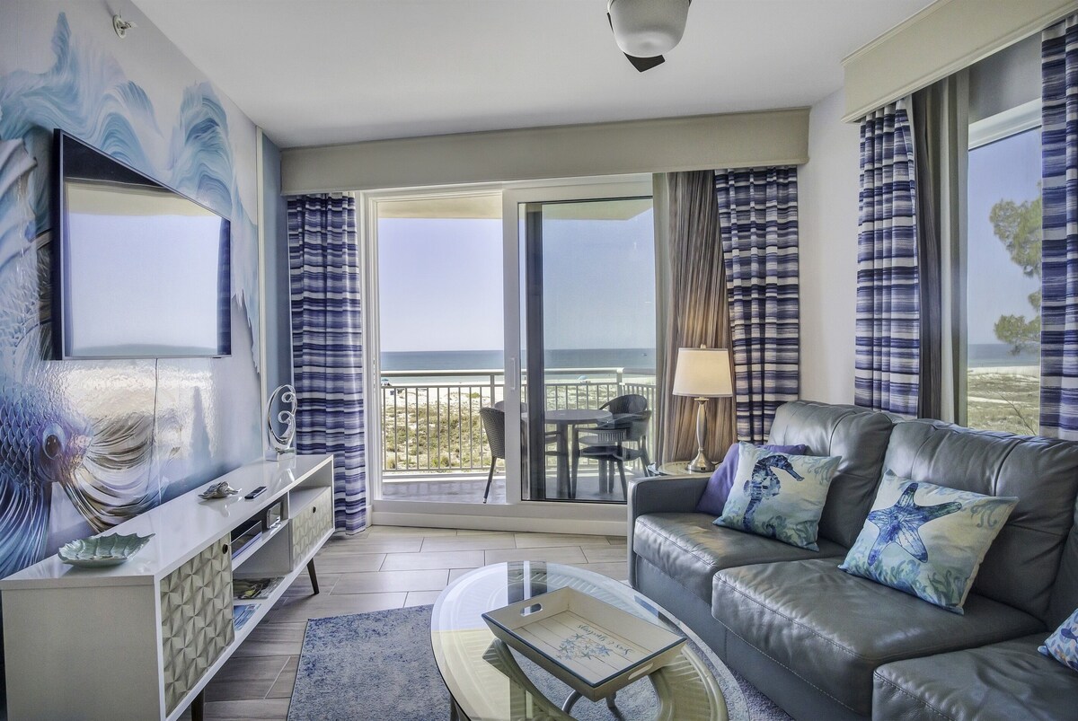세미놀 (FL) Beachfront 2/2 Condo on Treasure Island, 305W Oceana 호텔 객실