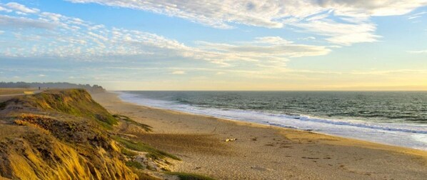 Beach nearby, beach towels