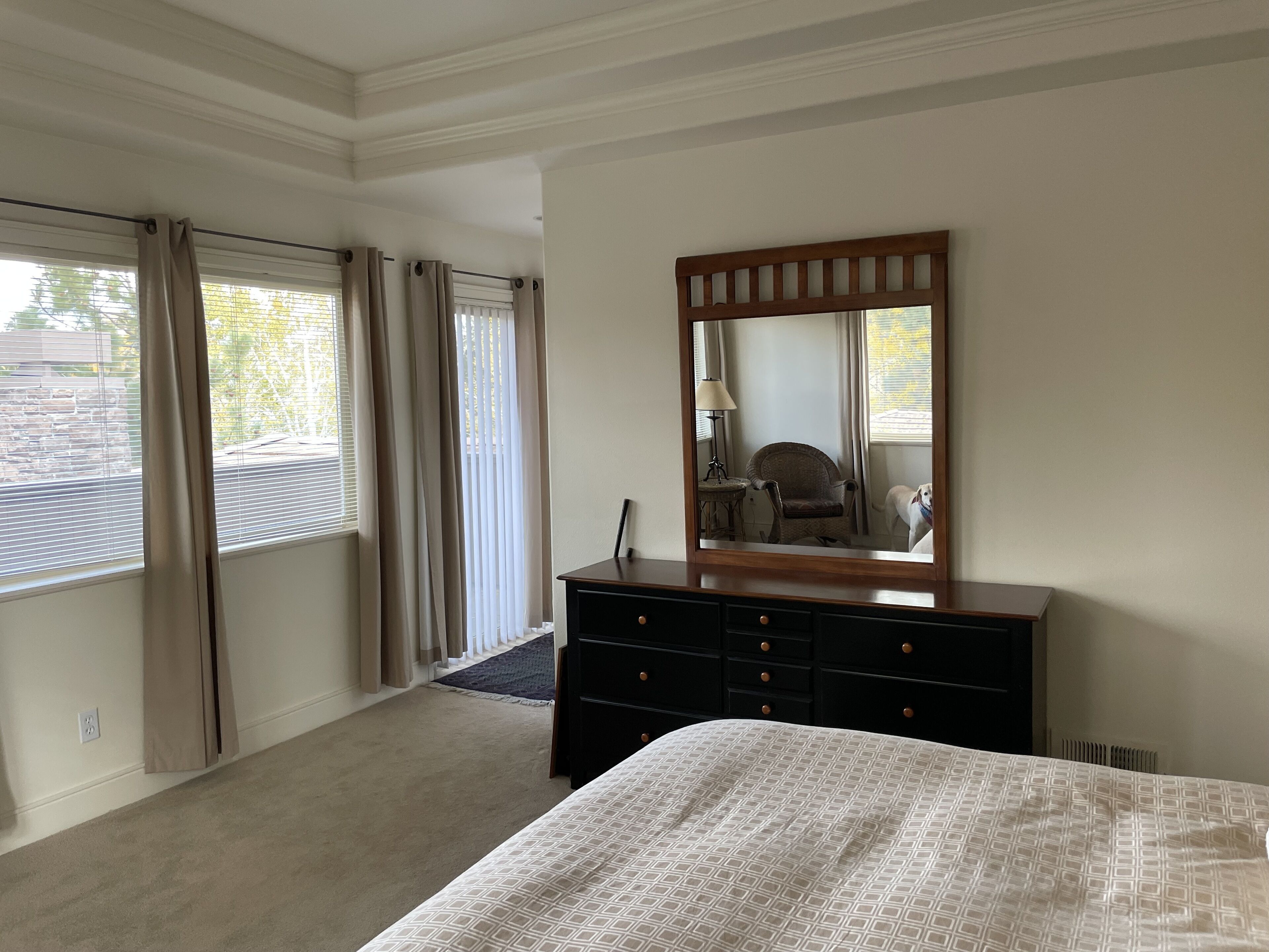 Dresser storage in Upstairs primary  suite