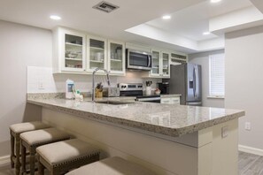 Condo, 2 Bedrooms | Private kitchen - Suntide II 302 by Padre Island Rentals (South Padre Island)