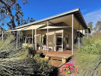 Your private terrace facing onto the spectacular gardens