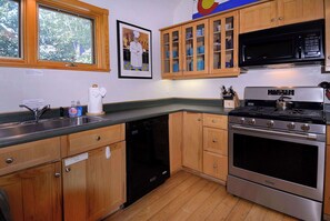 Coffee/tea maker, fridge, microwave, oven - The Red Lady, Cute 2BD in Town! (Crested Butte)
