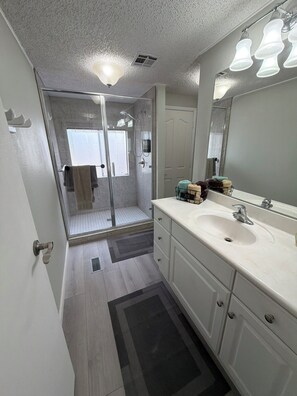 Combined shower/tub - Citrus Hideaway (Glendale)