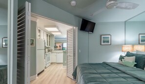 1 habitación, tabla de planchar con plancha, internet y ropa de cama 