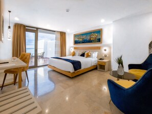 Superior Double Room, 1 King Bed, Non Smoking, Beach View | Egyptian cotton sheets, premium bedding, minibar, free WiFi - Les Sables d'Or (Algiers)